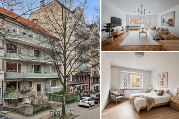 Ankommen und wohlfühlen: Moderne 2-Zimmer-Wohnung mit Tiefgaragenstellplatz in Hamburg-Eppendorf., 20251 Hamburg, Erdgeschosswohnung