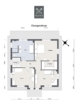 2D-Grundriss-OG-Erfde-inkl.Log - Hier werden Wohnträume wahr: Villa mit modernstem Komfort. Charmant und exklusiv. Absolutes JUWEL.