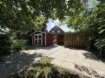 Whg.1-2.Terrasse - Ihre persönliche Wohlfühloase – stilvolles 4-Zi.-Doppelhaus in ruhiger Bestlage von Heide-Süderholm.