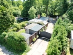 Außenansicht - Naturrefugium direkt am Alsterlauf | Bungalow mit 5 Zi. | 845 m² Freizeitgrundst. | HH-Hummelsbüttel