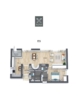 3D-Grundriss-EG - Reetdachtraum in TOP-Lage von St. Peter-Ording – Entspannung, Stil und dem Meer ganz nah …