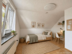 Innenansicht Kind DG. Virtual - Viel Raum, viel Garten, viel Zukunft – Zusammen wohnen. Für sich sein. Ein Zuhause mit viel Platz.