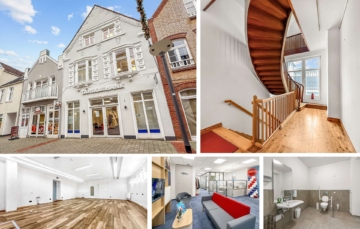 Attraktive Investitionschance! Ensemble aus 2 Häusern in frequentierter Innenstadtlage von Heide., 25746 Heide, Mehrfamilienhaus