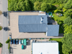 Außenansicht Grundstück - STANDORT MIT WOW-EFFEKT: Repräsentative Halle, Showroom und exkl. Wohnhaus auf 1.565 m² Grundst.