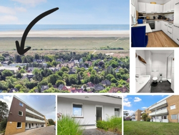 Strandnahe 2-Zi.-Whg. mit Terrasse u. Stellplatz in St. Peter-Ording. Meer, Dünen & Erholung inkl.!, 25826 Sankt Peter-Ording, Erdgeschosswohnung