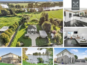 Ihr Landsitz am Wasser. Weitläufiges Grundstück, voller Privatsphäre, auch für Pferdefreunde uvm., 24803 Erfde / Bargen, Einfamilienhaus