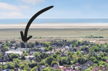 Strandnahe 2-Zi.-Whg. mit Terrasse in St. Peter-Ording. Meeresluft, Dünen & Erholung inkl.!, 25826 Sankt Peter Ording, Terrassenwohnung