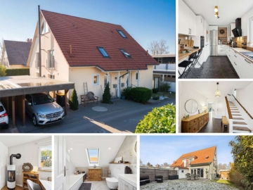 Hier werden (Immobilien)träume wahr: „Exkl. Doppelhaushälfte mit toller Ausstattung in Oststeinbek“, 22113 Oststeinbek, Doppelhaushälfte