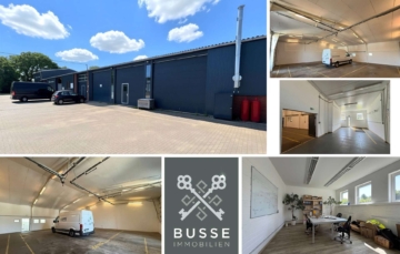 Moderne Gewerbeeinheit mit 327 m² Nutzfläche. Perfekte Kombination aus Halle, Büro und Produktion., 25746 Heide, Industriehalle