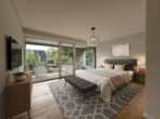 Schlafzimmer-2-VSt.-Whg.3 - Majestätischer Ostseeblick – Exkl. 3-Zimmerwhg. in 1. Reihe mit zwei Balkonen am Schönberger Strand