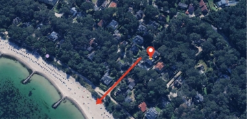 Dein Leben – immer im Urlaub: Exklusives Ostsee-Domizil über 2 Ebenen mit 7 Zimmern in Premium-LAGE., 23669 Timmendorfer Strand, Erdgeschosswohnung