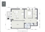 2D-Grundriss - Ruhe, Raum u. Alsternähe. Exkl. WOHNTRAUM auf 106m² mit Tiefgarage, EBK. uvm. Großzügig. Besonders.