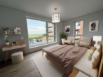 Schlafzimmer-1-VSt.-Whg.4 - Exklusiver Panoramablick. 3-Zimmerwhg. mit Südterrasse und direktem Meerblick am Schönberger Strand.