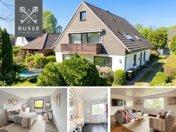 FAMILIENTRAUM. Charmantes EFH. mit TOP-Ausstattung u. Option als Zweifamilienhaus. HH-Poppenbüttel., 22399 Hamburg, Einfamilienhaus