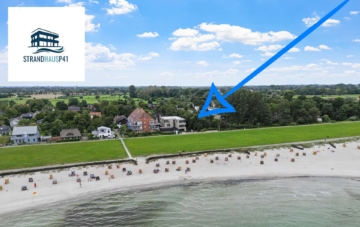 Penthouse-Feeling pur – 3-Zimmerwhg. mit zwei Terrassen, direktem Meerblick am Schönberger Strand., 24217 Schönberg, Penthousewohnung