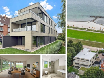 Exklusive Ferienwhg. in 1. Meeresreihe | 2-Zimmer plus Terrasse | Ferienvermietung | Neubau | JUWEL, 24217 Schönberg, Erdgeschosswohnung